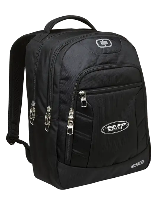 OGIO Black/Silver Colton Laptop Backpack
 w/Smokey River