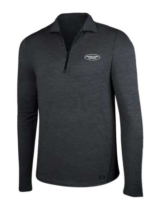 OGIO Blacktop Heather Endurance Force 1/4 Zip w/Smokey River